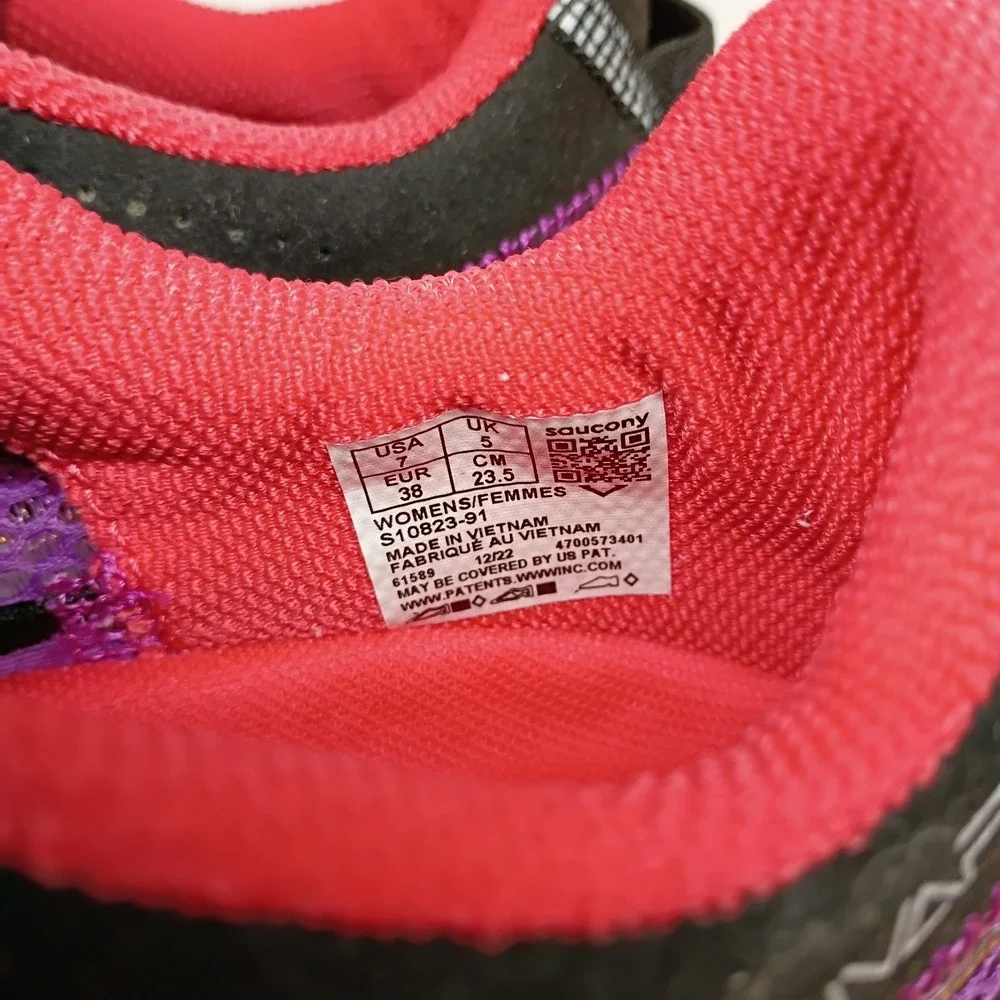 Saucony Kinvara 14 Shoes Women Size 7 Finesse Orchid Purple‎